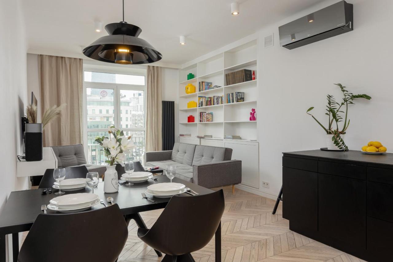 Trendy Apartment Marszalkowska With City View Near Ogrod Saski By Noclegi Renters Warsaw Exterior photo